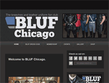 Tablet Screenshot of blufchicago.com